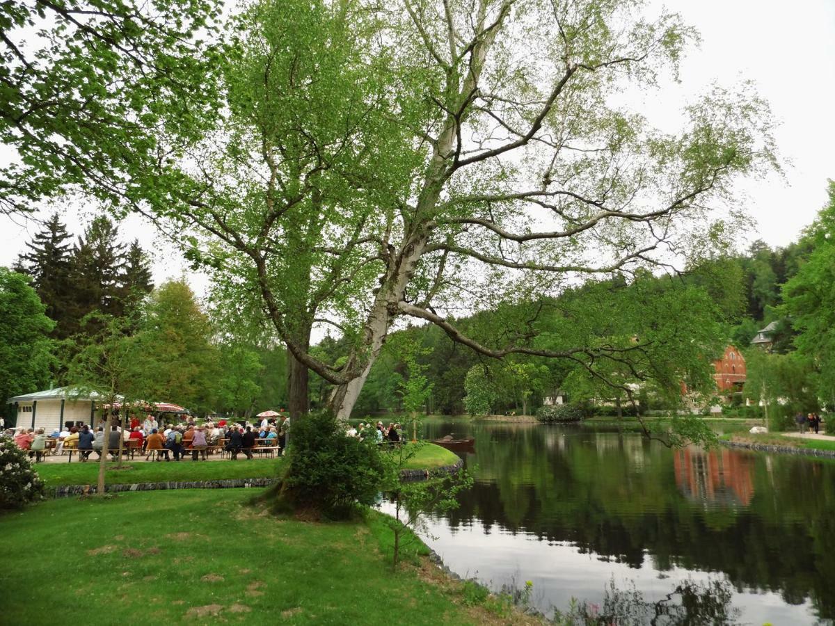Pension Weisse Rose, Parkplatz, Fruehstueck, Wlan, Zentral Bad Elster Buitenkant foto